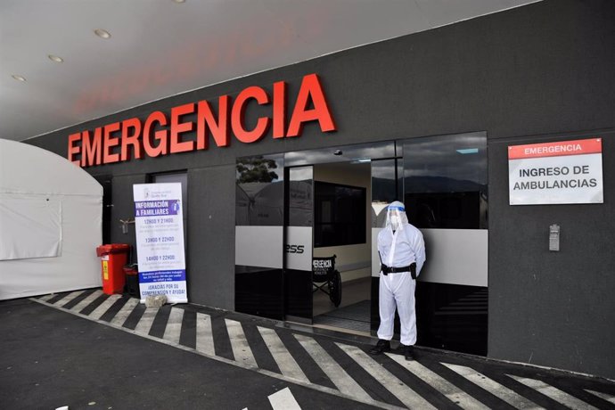 Archivo - Emergencias de un hospital de la capital de Ecuador, Quito