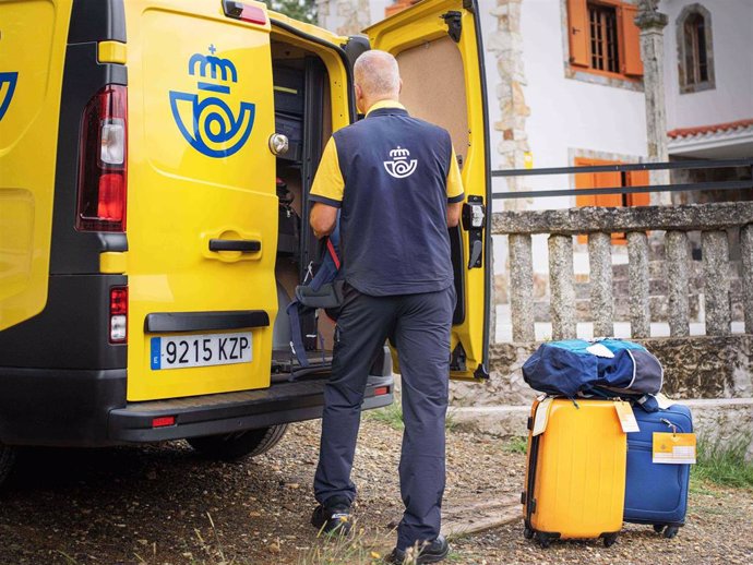 Transporte de mochilas de peregrinos en el Camino de Santiago