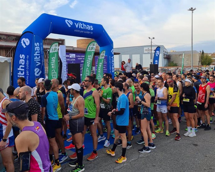 Participantes en la primera Maratón Vithas Lleida
