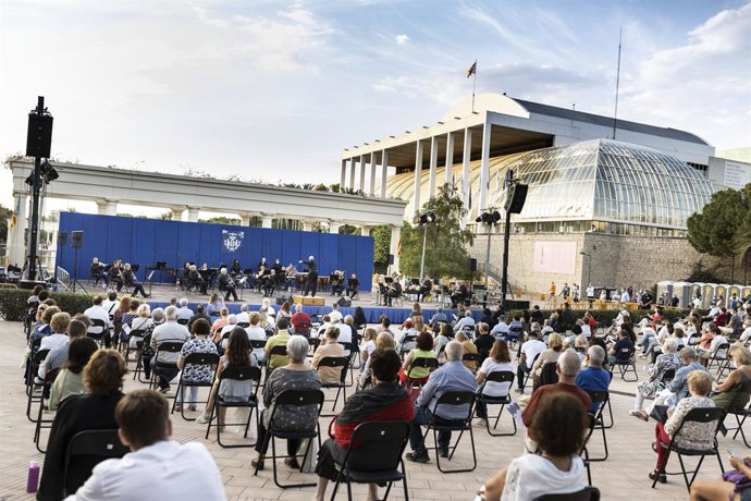 Archivo - Conciertos en los alrededores del Palau de la Música en imagen de archivo