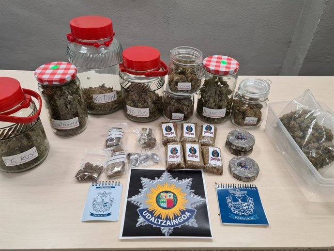 Droga incautada por la Policía Local
