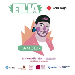 Cruz Roja y la Universidad de Huelva lanzan 'Filia', una acción de sensibilización con el artista Hander.