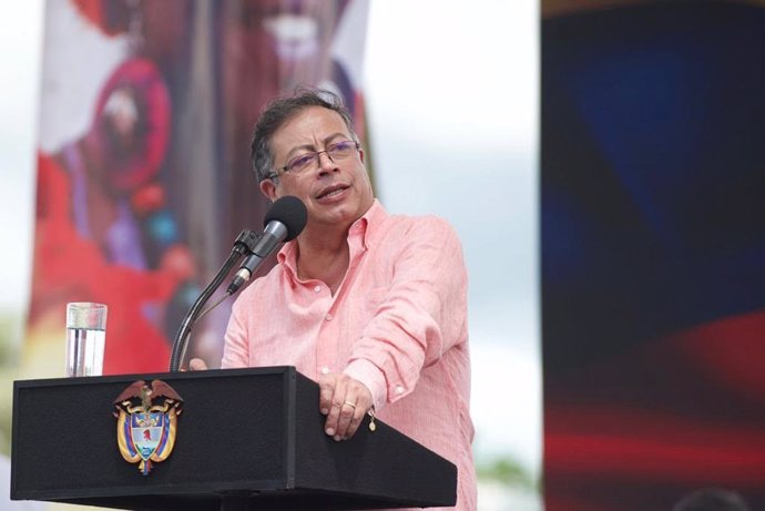 El presidente de Colombia, Gustavo Petro