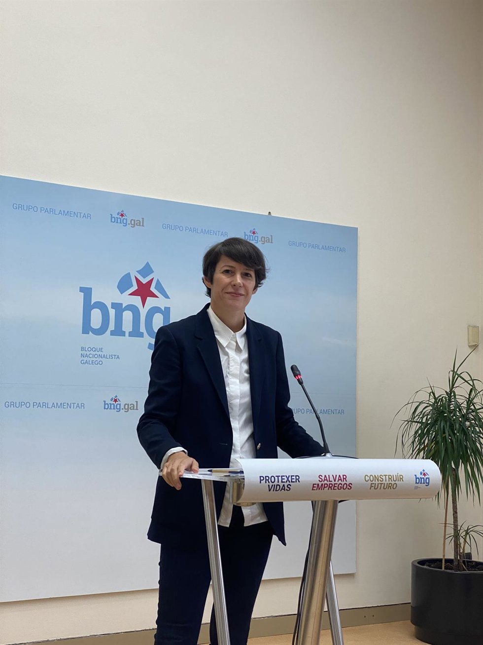 La portavoz nacional del BNG, Ana Pontón