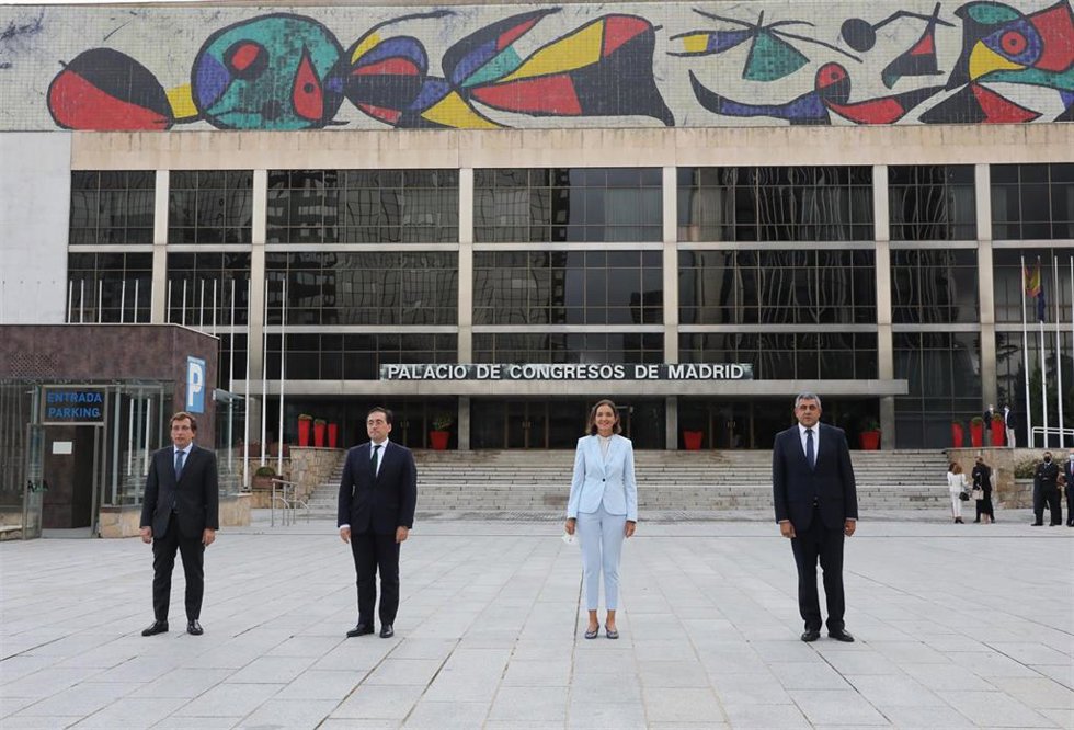 Archivo - Presentación de los avances del proyecto para trasladar la sede de la OMT al Palacio de Congresos de Madrid ubicado en el Paseo de la Castellana el pasado 15 de septiembre de 2021. 