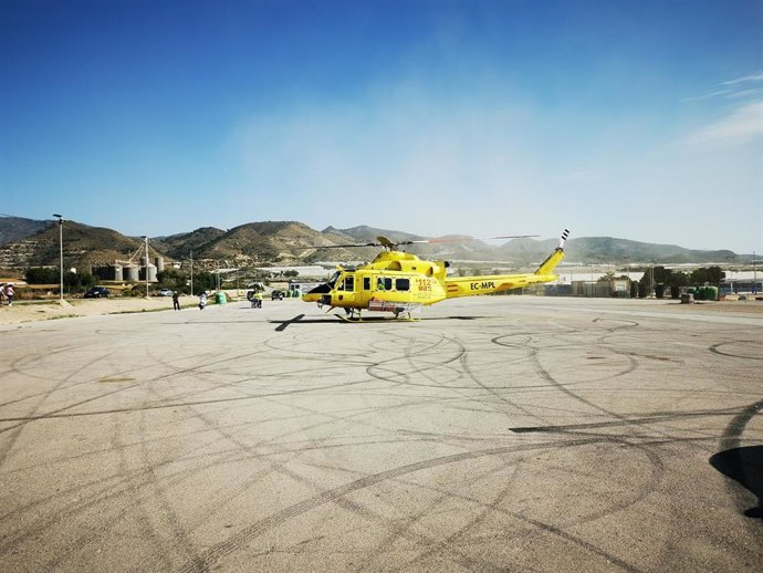 Helicoptero de la Dirección General de Seguridad Ciudadana y Emergencias con base en Alcantarilla