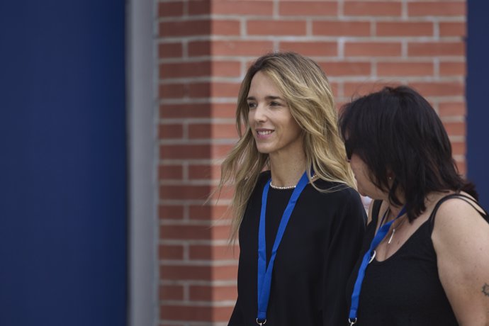 La ex portavoz del Partido Popular Cayetana Álvarez de Toledo a su llegada a la clausura del XVII Congreso del Partido Popular de Madrid, en Feria de Madrid IFEMA, a 21 de mayo de 2022, en Madrid, (España). 