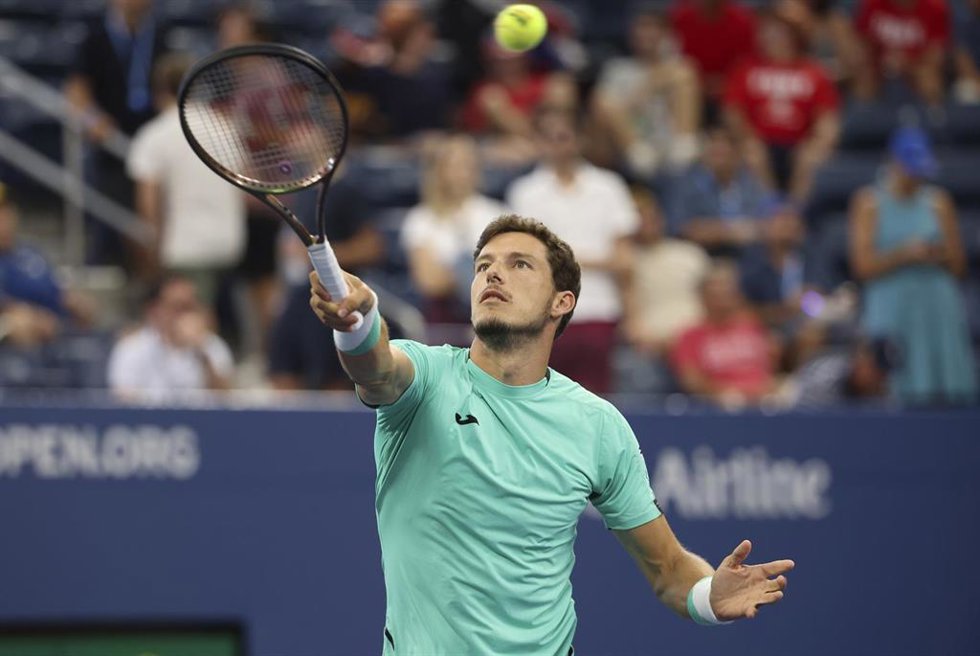 Archivo - El tenista español Pablo Carreño durante un torneo