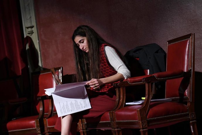 Archivo - La actriz Alba Flores 