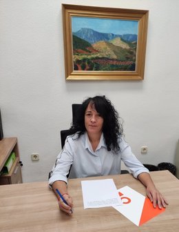 La diputada provincial de Ciudadanos en la Diputación Provincial, Agapita García.