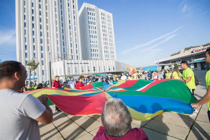 Imagen de una de las últimas carreras populares 'Aljarafe Integra'.