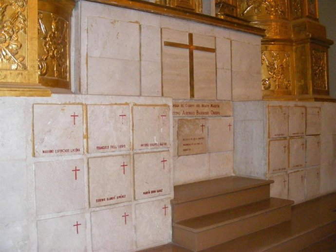 Capilla de los Mártires de la Catedral de Barbastro.