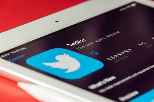 Icono de Twitter en un 'smartphone'