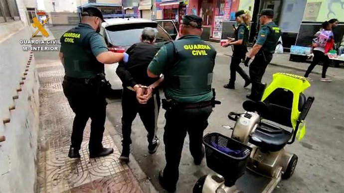 Uno de los detenidos en la operación 'Suzuvi II'.