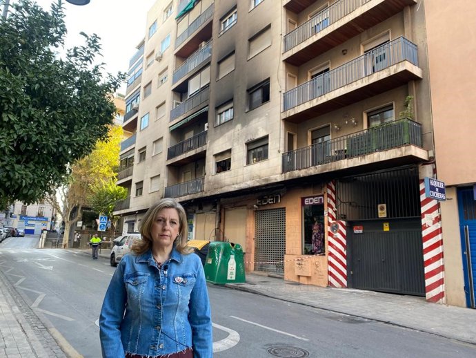 La portavoz municipal de Vox en Granada, Beatriz Sánchez Agustino