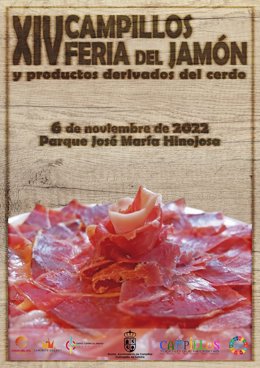 Cartel de la XIV Feria del Jamón de Campillos.