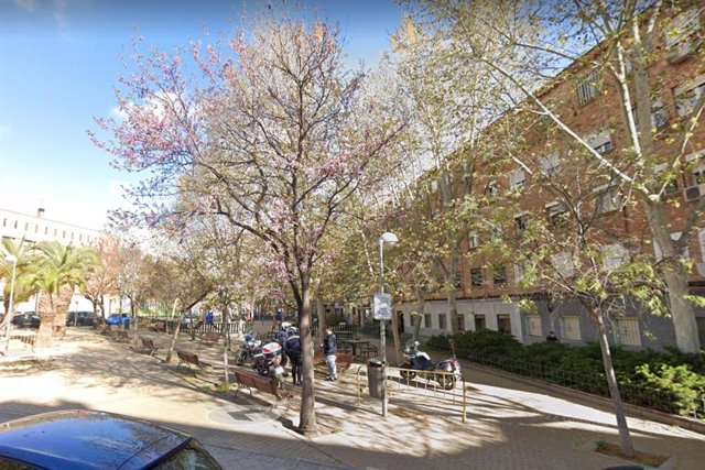 Parque de Usera (Madrid) donde fue presentamente violanda una chica de 18 años