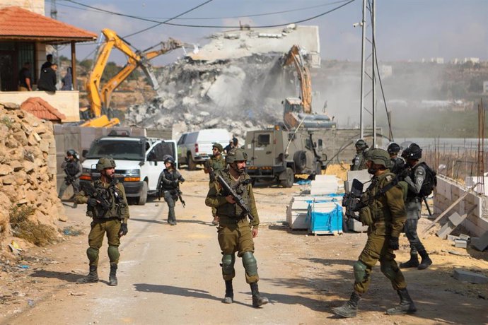 Demolición de una vivienda en Cisjordania