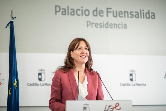 La consejera de Igualdad y portavoz del Gobierno de C-LM, Blanca Fernández
