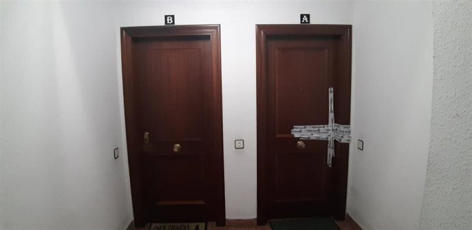 Vivienda en la que ocurrió el suceso.