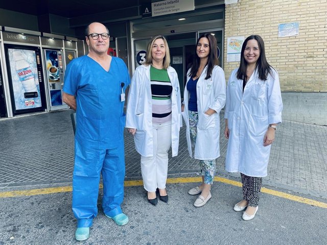 Profesionales de la consulsa de Reumatología Pediátrica del Hospital de Jaén