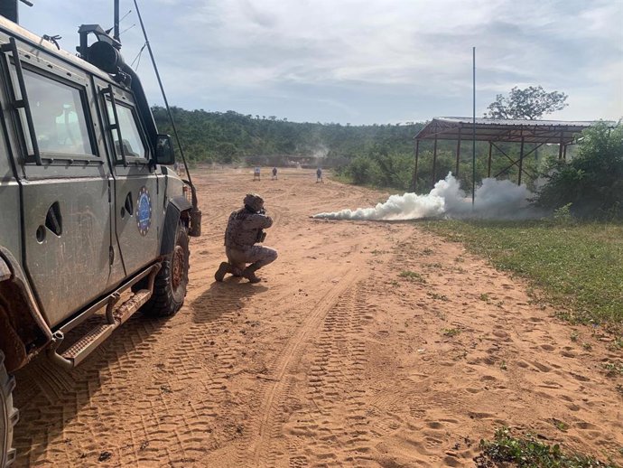 Militar español desplegado en EUTM Malí