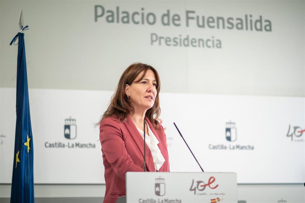 La consejera de Igualdad y portavoz del Gobierno de C-LM, Blanca Fernández