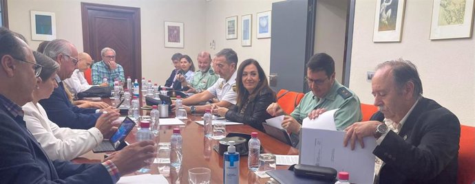 Reunión del comité asesor del Plan Infoca en Jaén.
