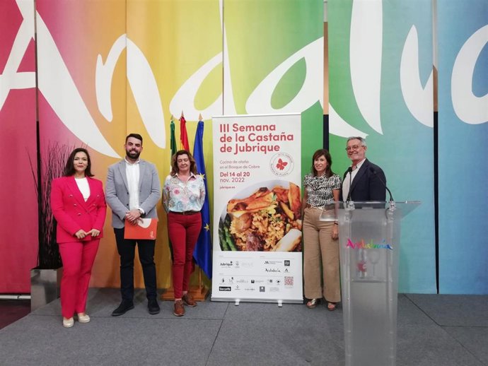 Presentación de la tercera edición de la Semana de la Castaña de Jubrique (Málaga)