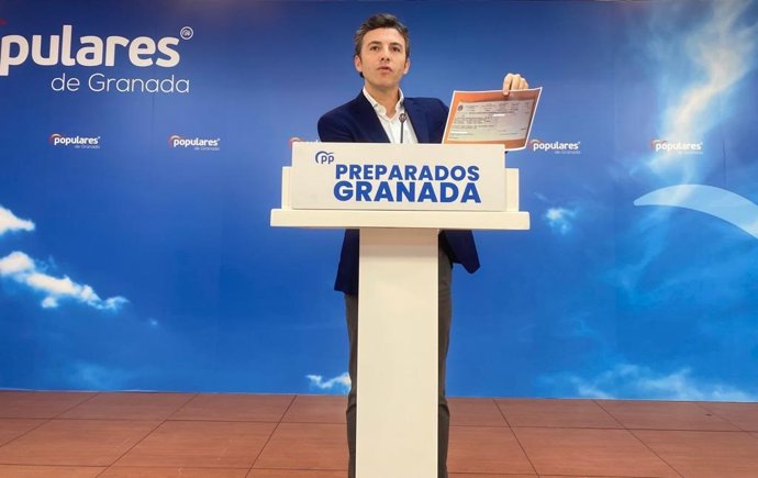 Jorge Saavedra, del PP, en imagen de archivo