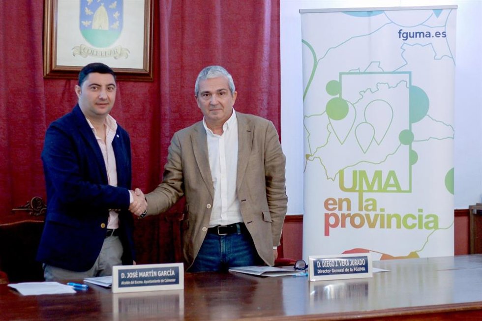 Firma del acuerdo Fguma-Colmenar