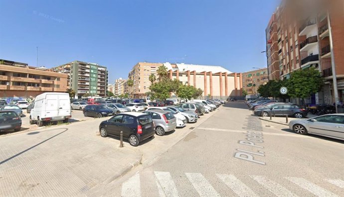 Plaza Poeta Salvador Rueda, en Valncia