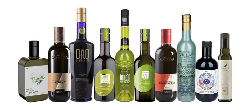Los 10 mejores aceites de oliva virgen extra en la Guía Evooleum