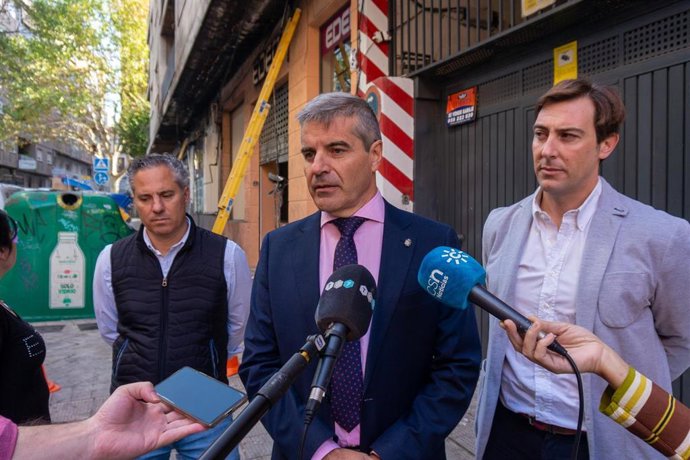 El portavoz del PP en el Ayuntamiento de Granada, César Díaz.