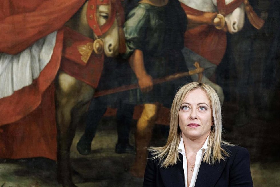 Giorgia Meloni, primera ministra de Italia