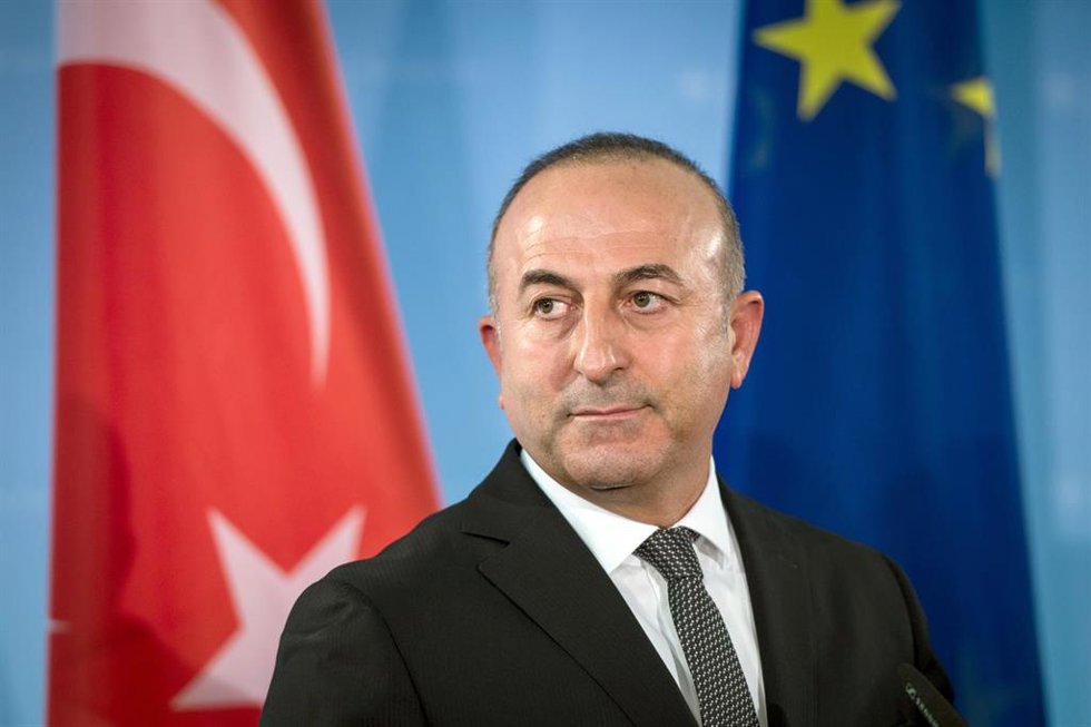 Archivo - El ministro de Asuntos Exteriores turco, Mevluet Cavusoglu