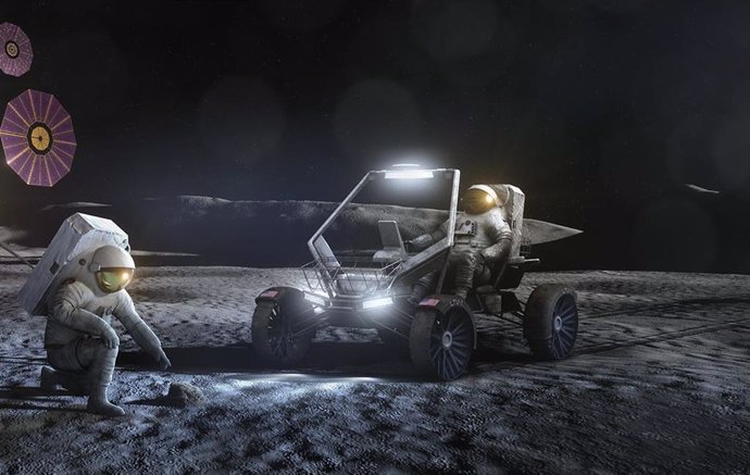 Concepto de vehículo lunar para el programa Artemis