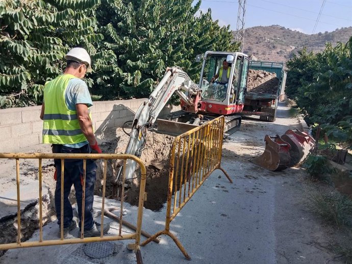 Obras para la recarga del acuífero