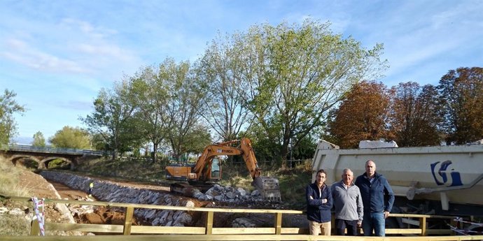 Visita reparacion escollera de El Redal