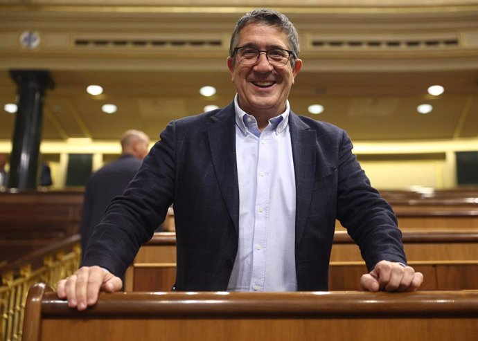 El portavoz del PSOE en el Congreso de los Diputados, Patxi López