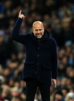 Pep Guardiola, entrenador del Manchester City