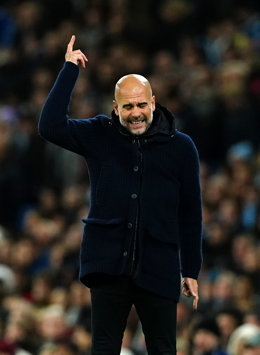 Pep Guardiola, entrenador del Manchester City