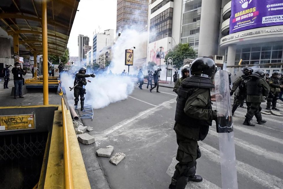 Archivo - Protestas en Bolivia (imagen de archivo).