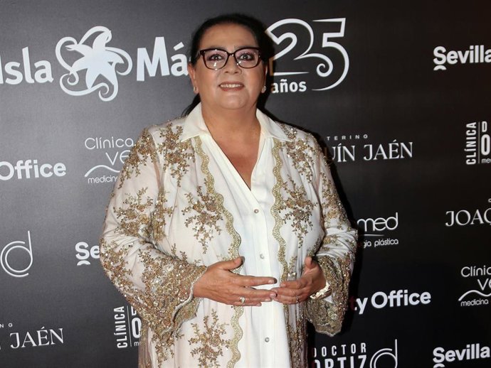 María del Monte en los premios 'Sevilla Magazine'