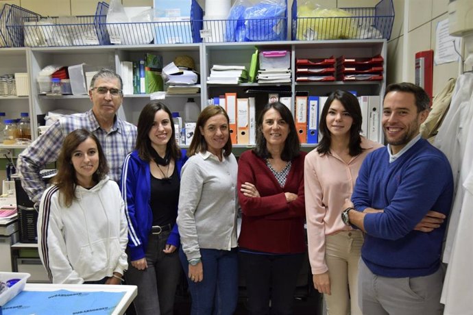 El equipo del Instituto de Agricultura Sostenible del CSIC autor del artículo.