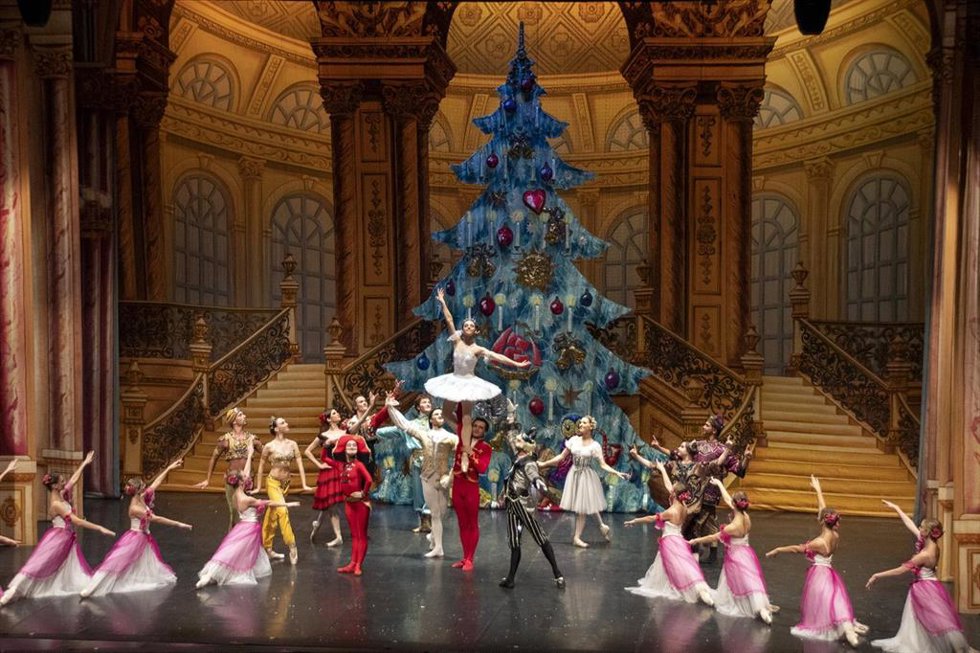 Una imagen de la representación de 'El Cascanueces' a cargo de la International Ballet Company.
