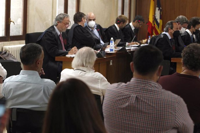 Archivo - El empresario Bartolomé Cursach en el juicio por el caso Cusarch, en la Audiencia Provincial de Baleares. 