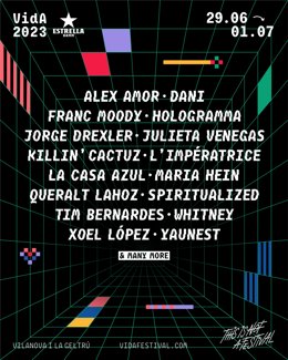 Cartell del Vida Festival 2023