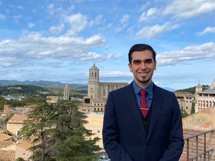 Xavier Cuadrado, candidat de Valents a l'alcaldia de Girona