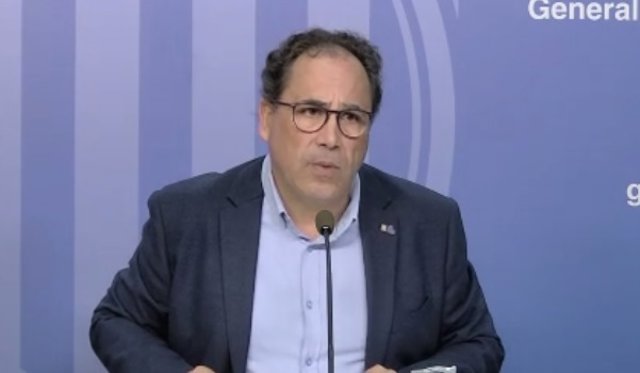 El secretari de Treball de la Generalitat, Enric Vinaixa